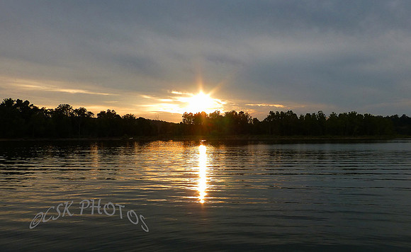 BEAVER LAKE SUNSET