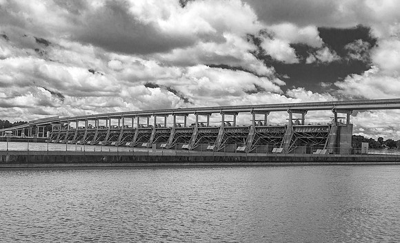LOCK & DAM 13, ARKANSAS RIVER