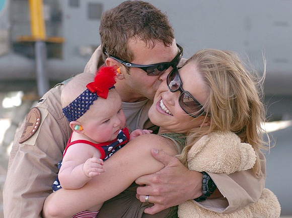 PILOT WELCOMED HOME