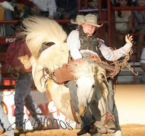 BAREBACK BRONC RIDING