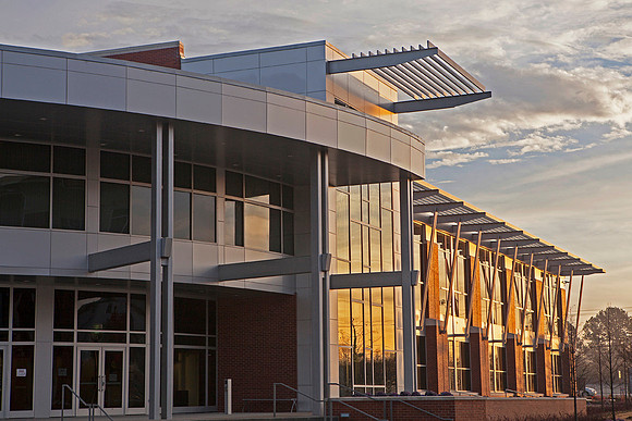 LIBRARY AT DAWN