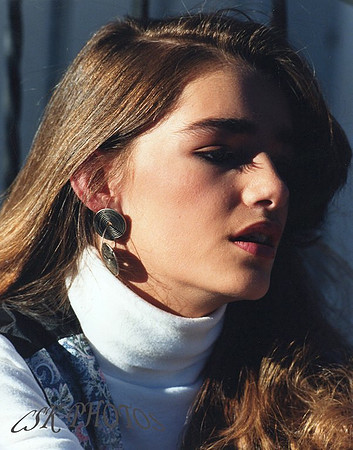 MODEL IN SUNLIGHT